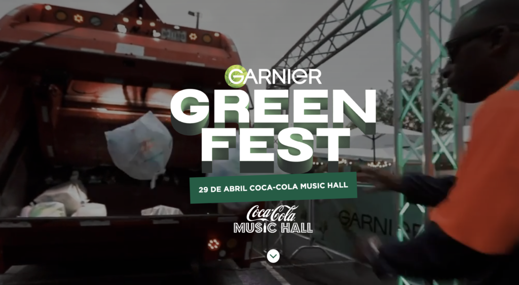 Garnier Green Fest el 29 de abril en Coca-Cola Music Hall