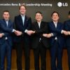 LG y Mercedes-Benz exploran expansión de su alianza