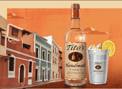 Tito’s Handmade Vodka, vasos eco-amigables