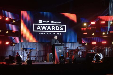 Toyota reconoce concesionarios destacados del 2025.