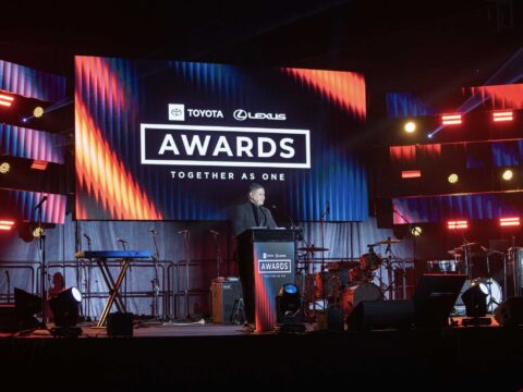 Toyota reconoce concesionarios destacados del 2025.