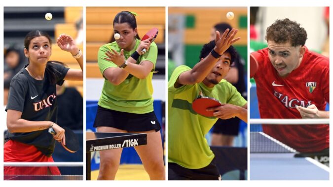 UAGM y UIPR chocan en tenis de mesa