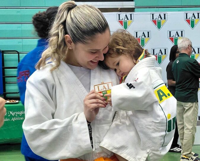 Joanelli Farinacci: una judoca universitaria que encontró fuerza en ser mamá
