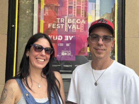 El Hormiguero dice presente en el Tribeca Film Festival con “Summer of Three” Amanda y Andrei Nemcik durante actividades relacionadas con el estreno mundial de Summer of Three en Nueva York.