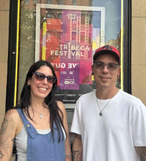 El Hormiguero dice presente en el Tribeca Film Festival con “Summer of Three” Amanda y Andrei Nemcik durante actividades relacionadas con el estreno mundial de Summer of Three en Nueva York.