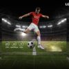 LG presenta Sports Playbook con datos deportivos en vivo para Smart TVs Televisor LG Smart TV muestra estadísticas deportivas en tiempo real y resultados de partidos mediante Sports Playbook.