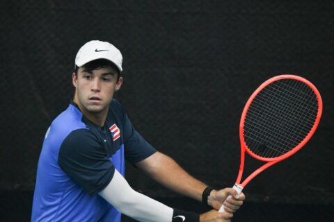Puerto Rico vence a Guatemala 3-0 en la Copa Davis Grupo III de las Américas Jake Fellows y Marko Mesarovic disputan el partido de dobles que completó la barrida boricua ante Guatemala.