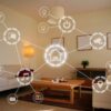 Casa fea, pero inteligente Hogar equipado con dispositivos conectados que facilitan la automatización de tareas diarias.