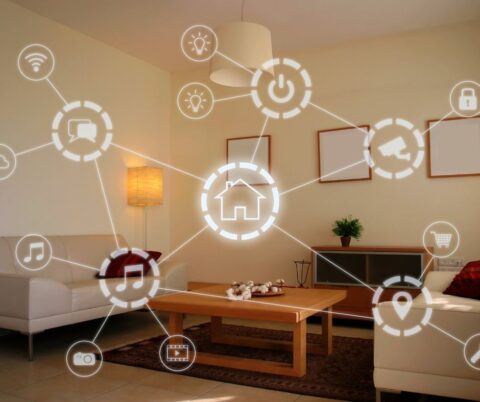 Casa fea, pero inteligente Hogar equipado con dispositivos conectados que facilitan la automatización de tareas diarias.