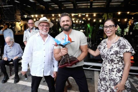 Jacobo Morales y Hermes Croatto reciben máximo reconocimiento del National Museum of Puerto Rican Arts & Culture Bily Ocasio, Hermes Croatto y Veroìnica Ocasio