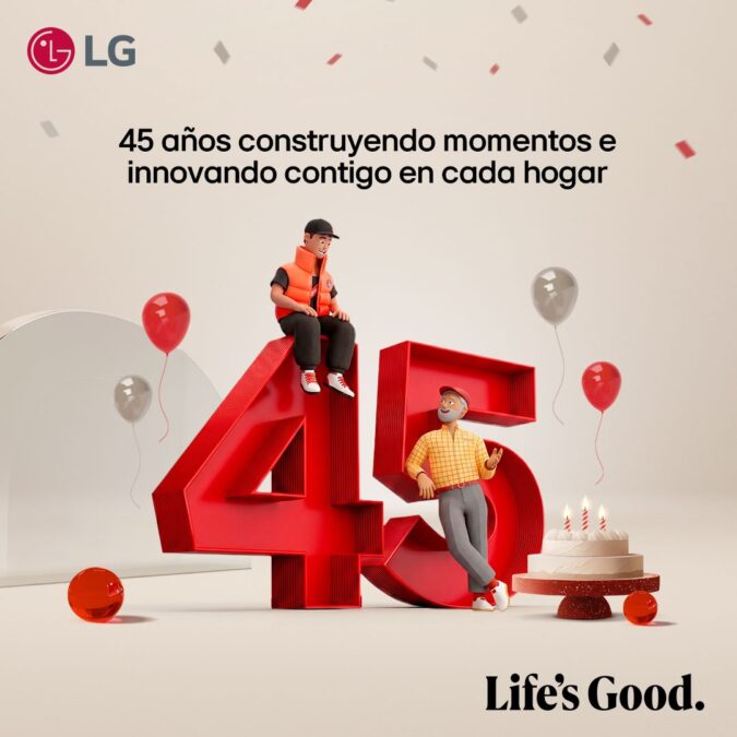LG Electronics conmemora 45 años