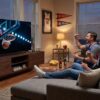 LG lanza línea Mini RGB evo en Puerto Rico con tecnología enfocada en deportes y entretenimiento Televisor LG Mini RGB evo mostrando un partido de baloncesto.