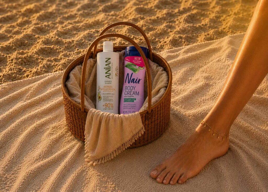 Productos de Nair, Anian e IGriega forman parte de una iniciativa de cuidado personal para la temporada de verano. (Suministrada)