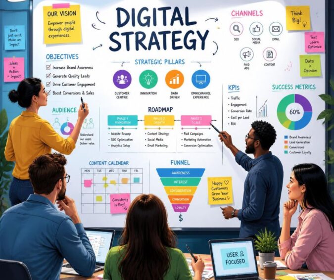 Cómo crear una estrategia digital para impulsar tu negocio Estrategia digital