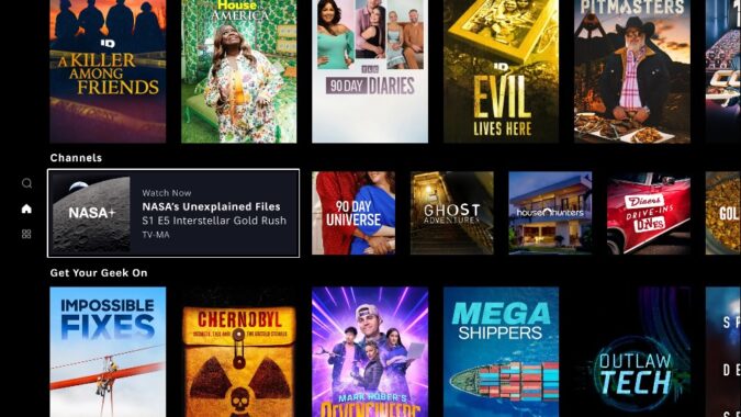 Discovery+ estrena canales temáticos con programación continua y contenido de NASA+