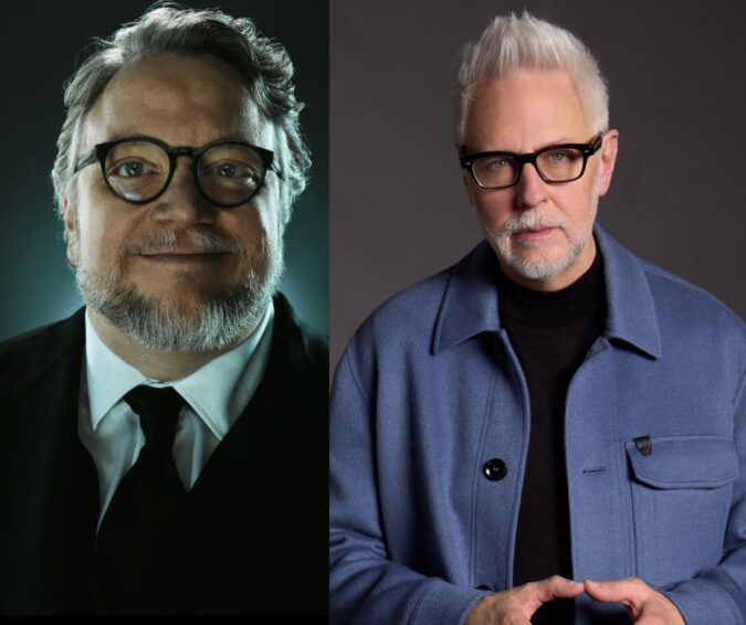 Guillermo del Toro y James Gunn