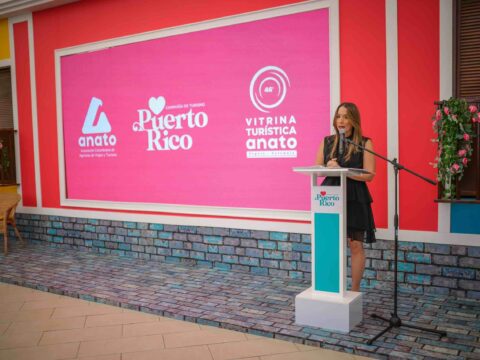 Puerto Rico será Destino Internacional Invitado de Honor en ANATO 2027 Willianette Robles Cancel durante la ceremonia de designación de Puerto Rico como destino invitado de ANATO 2027.