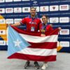Carlyanis Santiago compite en la categoría de 57 kilos del Mundial Universitario de Halterofilia FISU.