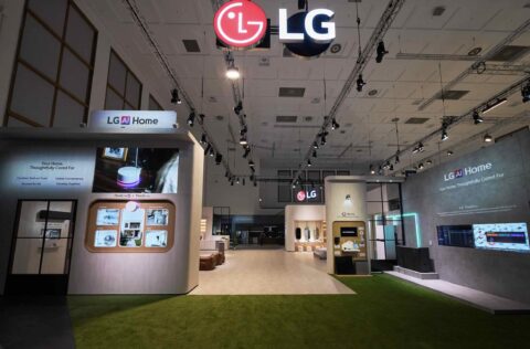 LG amplía su hogar con inteligencia artificial durante IFA 2026 Espacio LG AI Home en Messe Berlin con demostraciones de ThinQ ON y productos domésticos conectados.
