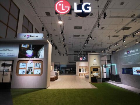 LG amplía su hogar con inteligencia artificial durante IFA 2026 Espacio LG AI Home en Messe Berlin con demostraciones de ThinQ ON y productos domésticos conectados.