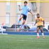 Vaqueros de la UPR Bayamón buscarán su primer campeonato de fútbol LAI Jugadores de los Vaqueros de UPR Bayamón durante un partido del torneo de fútbol de la Liga Atlética Interuniversitaria.