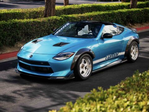 Nissan presenta el prototipo Z Kaze con techo T-top y diseño inspirado en los años 90 Nissan Z Kaze Concept