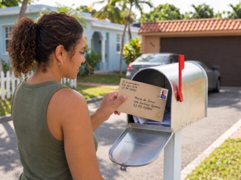 Carta escrita a mano j
