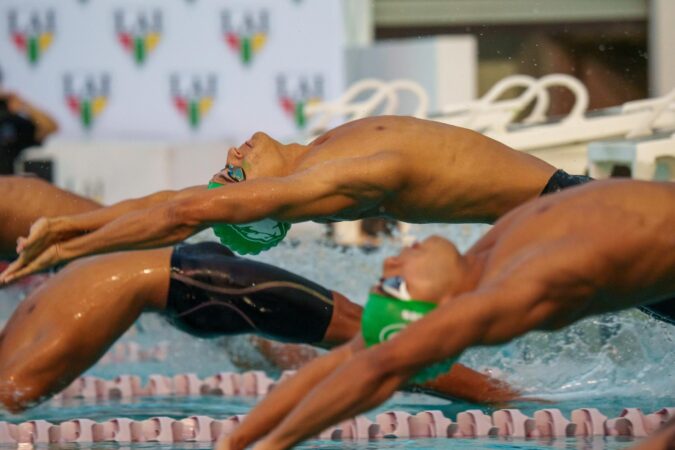Campeonato de Piscina Corta de la LAI se celebrará en el RUM del 30 de noviembre al 2 de diciembre Competencia de natación universitaria en piscina durante una jornada deportiva de la Liga Atlética Interuniversitaria.
