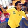 Taínas de la UAGM y Tigres de la Interamericana dominan el inicio del tenis de mesa de la LAI Atleta participa en un encuentro de tenis de mesa durante la serie regular de la Liga Atlética Interuniversitaria.