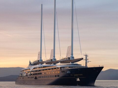 El megayate velero Orient Express Corinthian selecciona a San Juan como su primer puerto base en el Caribe