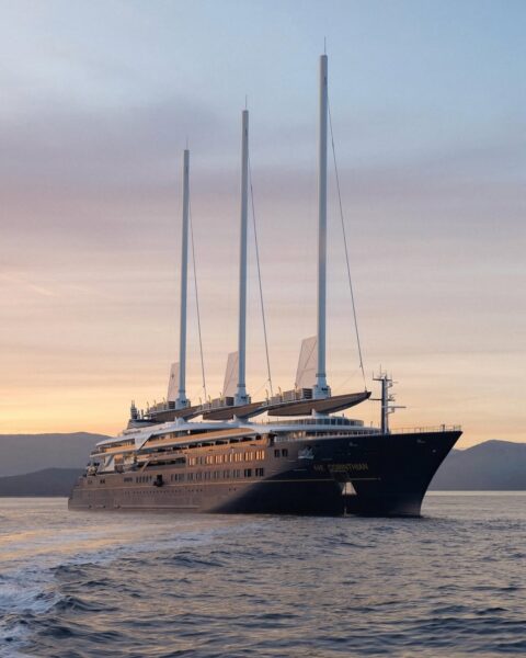 El megayate velero Orient Express Corinthian selecciona a San Juan como su primer puerto base en el Caribe